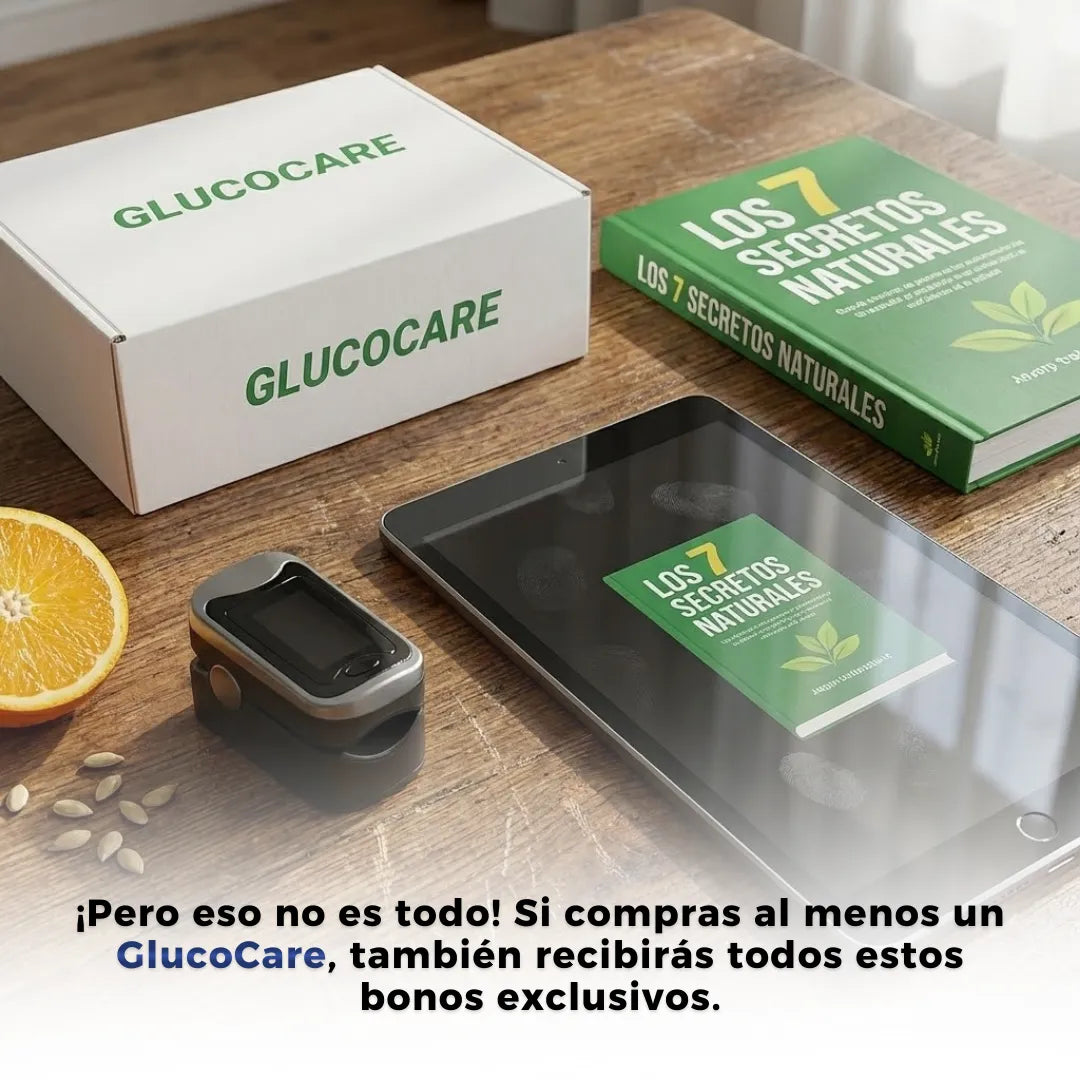 🎁 Promoción Año Nuevo GlucoCare – Bienestar diario con monitoreo 3 en 1 y sin dolor